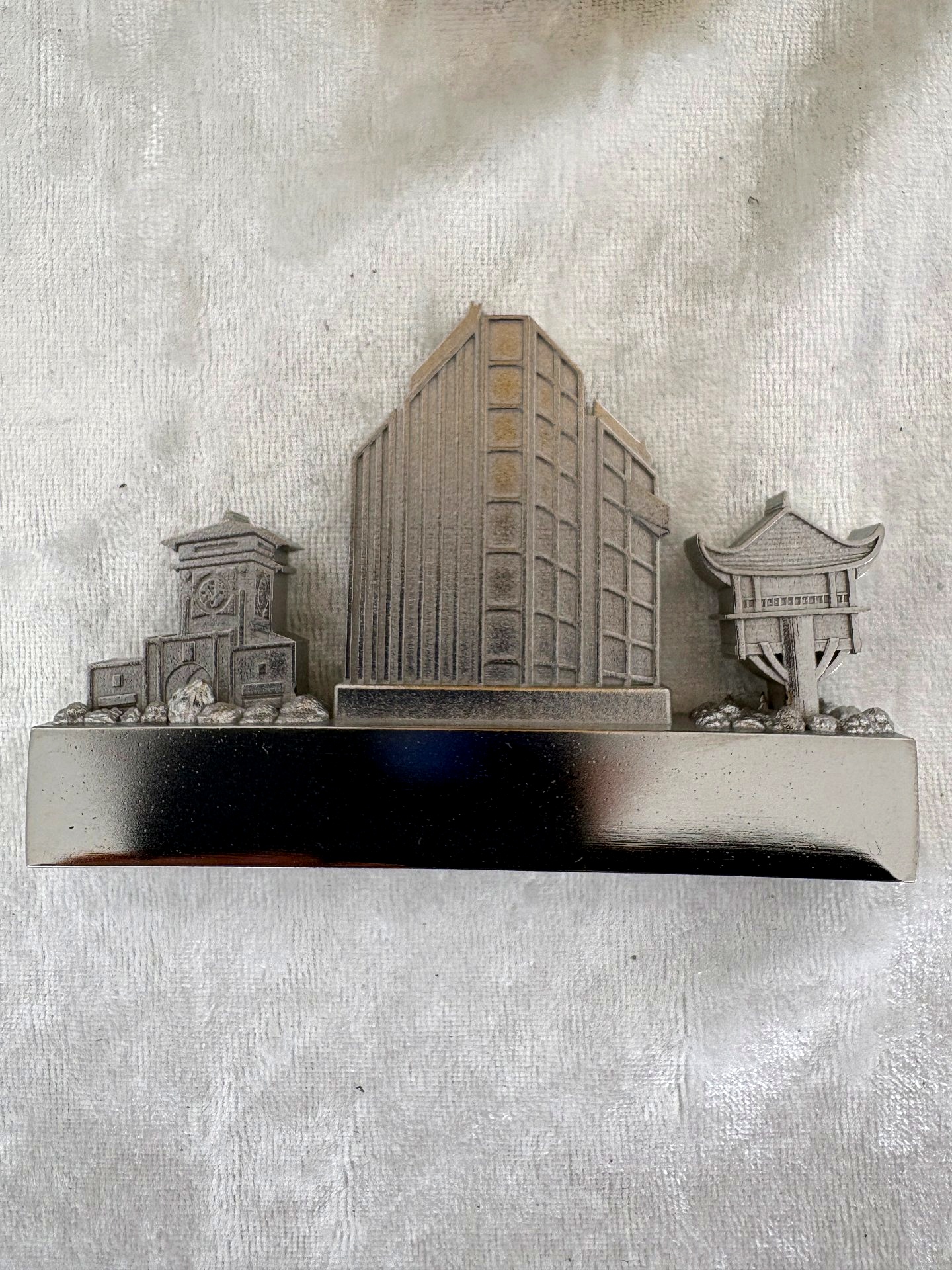 Metal 3D printed architecture model